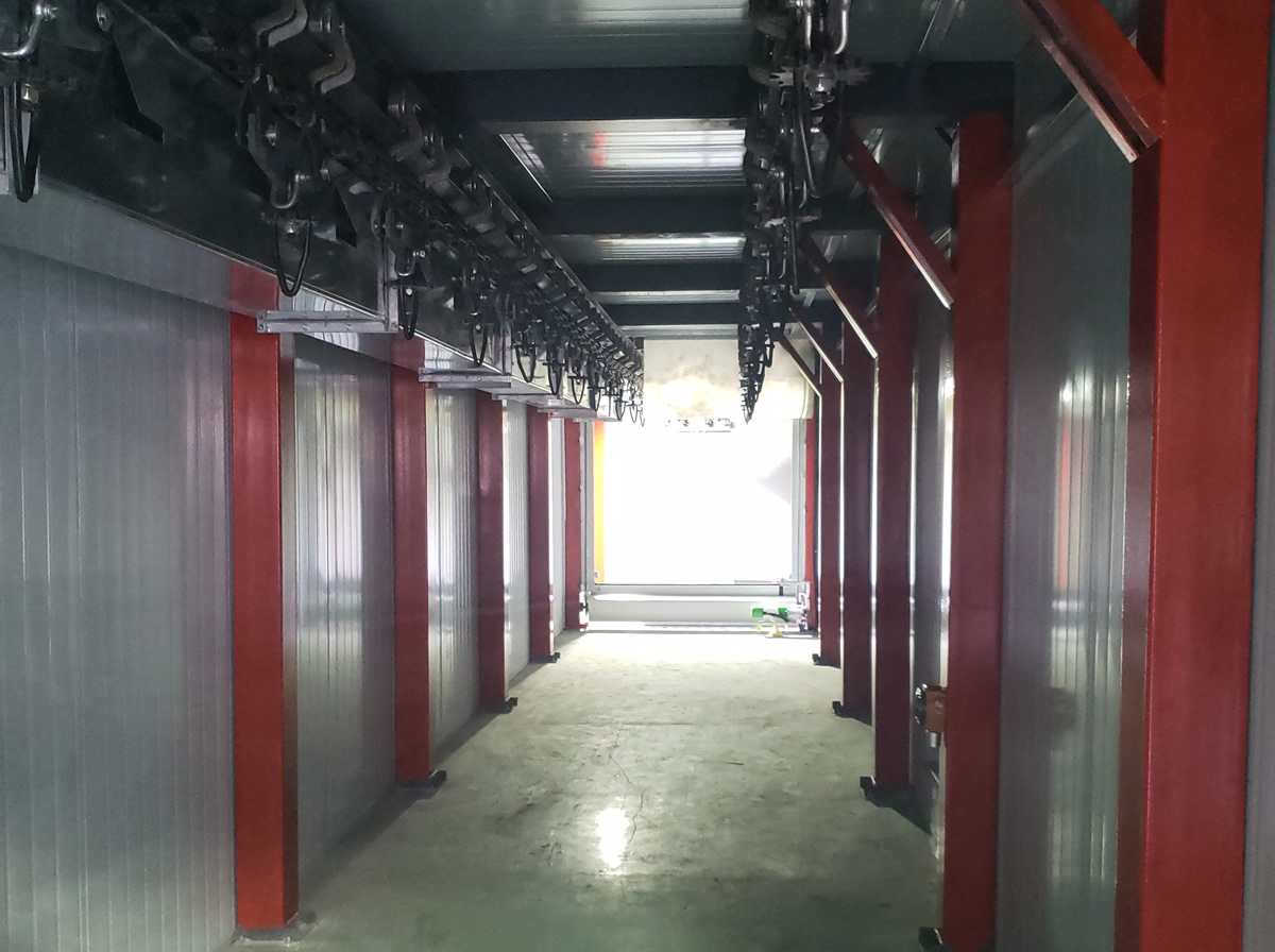 北京噴涂線(xiàn)安裝完畢