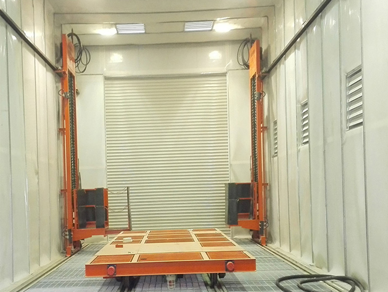 氣力回收式噴砂房