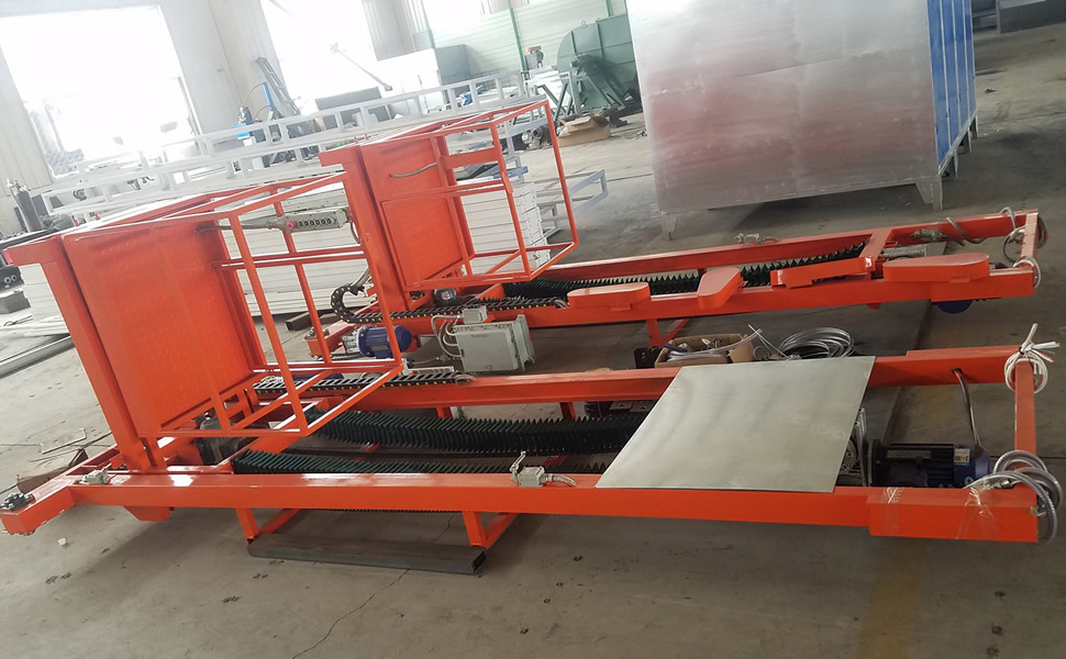 噴砂房三維平臺車